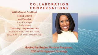 Collaboration Conversations with guest CoHost Rikki Smith [upl. by Aiekram]