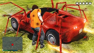 Stealing Cursed Cars in GTA 5 [upl. by Alvera]