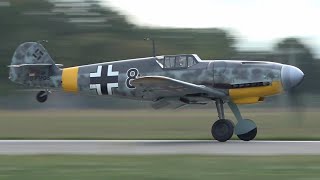 Messerschmitt Bf109 G6 DB605  Pilots first flight  Hangar10 [upl. by Dosh138]