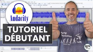 Montage audio facile avec Audacity  Tutoriel débutant ✔ [upl. by Hercules]