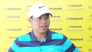 2016 Maybank Championship Malaysia Rd 4 Tabuena interview [upl. by Adnovoj]