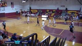 Poquoson JV Boys Basketball vs Warhill [upl. by Salomi]