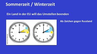 V0094  Zeitumstellung in der Ukraine als Zeichen gegen Russland [upl. by Lleinad40]