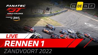 LIVE  Rennen 1  Zandvoort  Fanatec GT World Challenge Europe Powered by AWS Deutsche [upl. by Athiste92]