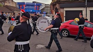 Govan Protestant Boys Flute Band Walk past Ibrox Stadium 24thmay 2024 [upl. by Kung]