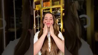 Aiman Khan skin recipe new video viral 🥰💕😍💖 [upl. by Enneire]