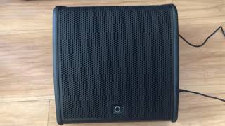 Testing Turbosound TFX 122M AN [upl. by Euqinad772]