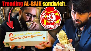 🇸🇦Reviewing AL BAIK newly Launched shrimp Sandwich which is  AL BAIK Saudi Arabia [upl. by Catrina]