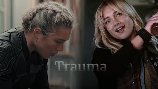 Yelena Belova amp Hawkeye  Trauma [upl. by Ydnat]