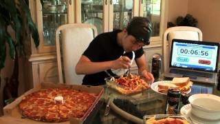 Michael Phelps 12000cal Diet Challenge [upl. by Aihsekyw]