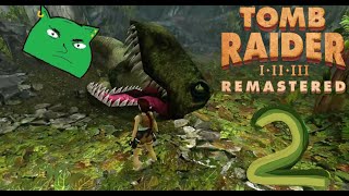 Bring keinen TRex zu einem Shotgun Kampf  Tomb Raider I Re  Part 2 Uncut [upl. by Chantal]