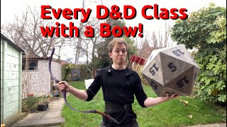 How to play an archer in DampD EVERY CLASS [upl. by Ameer]