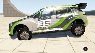 BeamNG Drive  Cherrier Vivace Rally Gravel Version Suspension Test [upl. by Kieffer]