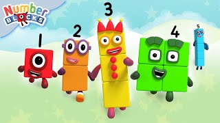 Numberblocks  Maths Comparison Skills  Lets compare numbers One to Five [upl. by Enrique]