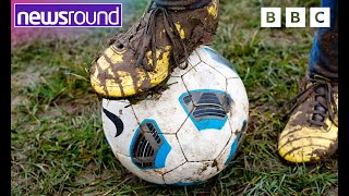 Grassroots football Why waterlogged pitches have been a big issue  Newsround [upl. by Mariele811]