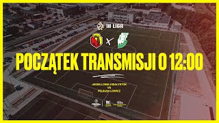 BETCLIC 3LIGA LIVE Jagiellonia II Białystok  Pelikan Łowicz [upl. by Azrim654]