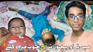 Aj Maine Our Bacho Na Bohat MAZA Kiya 😜  Mara HORROR Question 😣  Gohar Vlogger [upl. by Els]