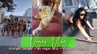 VEGAS VLOG PT3  GIRLS TRIP  VEGAS STRIP FUN  BRUNCH  TIKTOKS MORE 🎉 Brandy Alexis [upl. by Osmond]