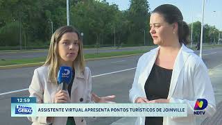 Assistente virtual apresenta pontos turísticos de Joinville [upl. by Anhcar]