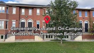 Loyalist College Residence  Townhouse Complex Video Tour [upl. by Nanreit]