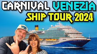 Carnival Venezia Ship Tour 2024 [upl. by Benia]