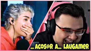 LauGamer REACCIONA ➡️ DED  CLIPS FUERA DE CONTEXTO quot acosr a la señorita LauGamerquot [upl. by Admana97]