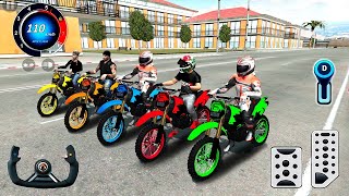 Xtreme Motorbike police stunt game  extreme motorbike Stunt  Xtreme Motorbike Racing Android  iOS [upl. by Enyalb91]