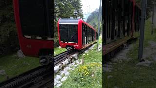 🇨🇭 Steepest cogwheel train in the world Mount Pilatus Switzerland [upl. by Cita]