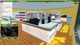 quotHURRY UP AND BUYquot  Supermarket Simulator [upl. by Ytirahs]