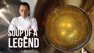 Making a LEGENDARY Shio Ramen Soup Sanosan Recipe [upl. by Htidirrem]