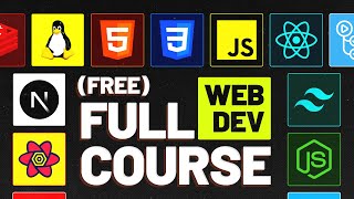 Full Course Web Development 22 Hours  Learn Full Stack Web Development From Scratch [upl. by Naujik]