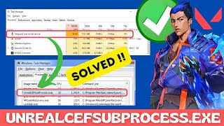 Valorant Unrealcefsubprocessexe FIX [upl. by Sigler]