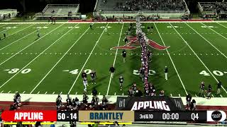 Appling County Pirates Football vs Brantley County Herons Football Senior Night 2023 [upl. by Harriot681]