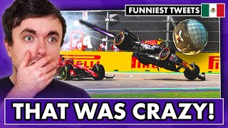 The Funniest Tweets from the 2023 Mexico City Grand Prix [upl. by Afatsum297]