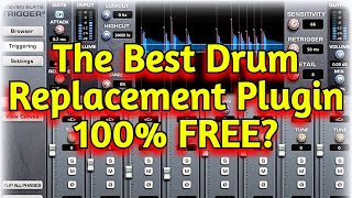 FREE DRUM Replacement VST PLUGIN Trigger 2  Steven Slate Drums amp Slate Digital  Tutorial amp Install [upl. by Runck]