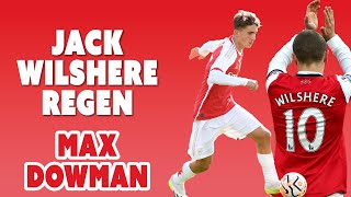 Arsenals Jack Wilshere Regen Max Dowmans dominant performance against Liverpool [upl. by Allan]