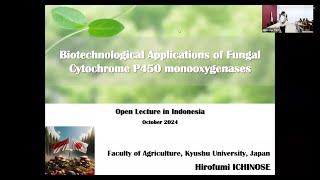 Biotechnological Application of Fungal Cytochrome P450 Monooxygenases [upl. by Harriett]