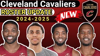 Cleveland Cavaliers  FINAL LINEUP  TODAY UPDATE  ROSTER REPLACE 202425 nbaupdate [upl. by Shivers]