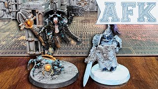 Hierotek Circle Vs Frosty Custodes  Warhammer 40000 Kill Team  AFK [upl. by Martica]