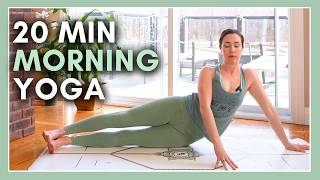 20 min Morning Yoga for All Levels  Daily Yoga Stretches [upl. by Aidnyl]