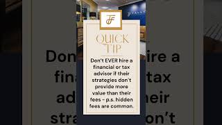 Maximizing Tax Strategy Value Quick Tip  David Talley CFP® [upl. by Sadick]