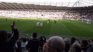 Swansea City Luke Moore Goal 83 vs Man City 11 March 2012 [upl. by Fiona]