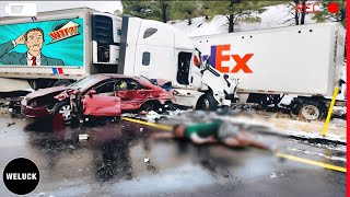 Tragic Moments 30 Most Shocking And Devastating Car Crashes  BEST OF USA amp Canada Accidents [upl. by Derby]