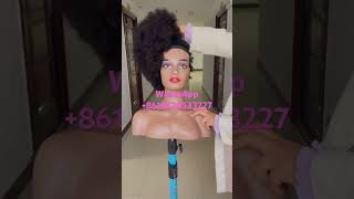 Afro kinky curly wig rawhairfactory hair afrocurly curlywig [upl. by Imuya]