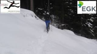 Schneeschuhlaufen Traversieren [upl. by Heti]