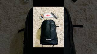 Supreme Leather Backpack 2024 Unboxing [upl. by Vikky412]