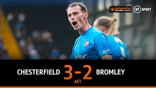 Chesterfield vs Bromley 32  Hosts book their place at Wembley  National League Highlights [upl. by Snook]