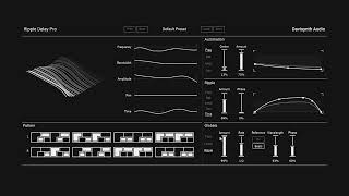 Ripple Delay Demo Random Notes Pluck [upl. by Ayhtnic]