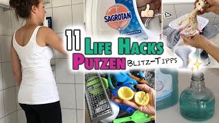 11 BLITZ Putztricks ⚡️ Zeit sparen bei der Putzroutine  Die besten Tipps  mamiblock [upl. by Maxine]