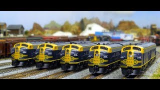 Switching on the N Scale ACTRR 652017 [upl. by Qidas927]